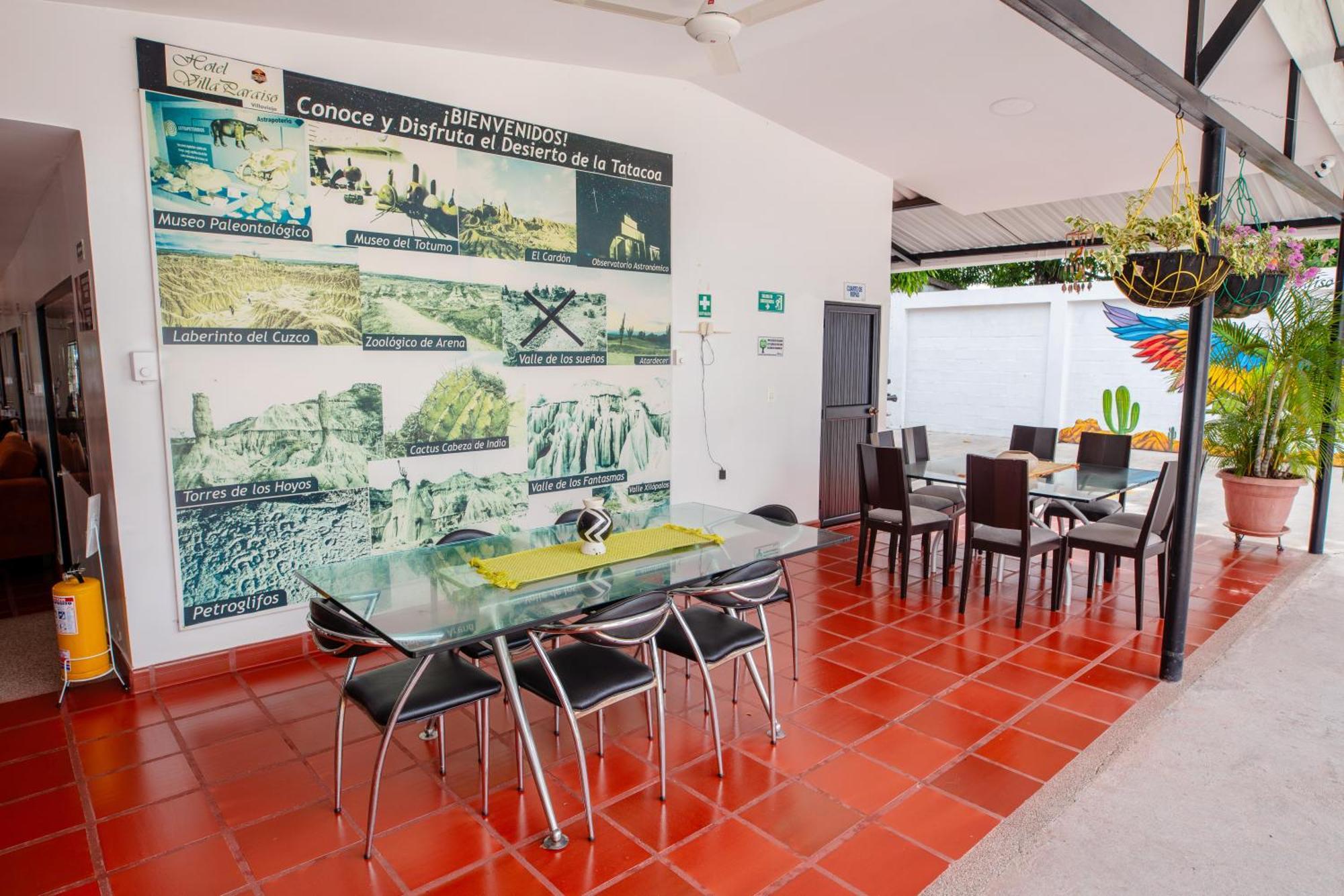 Hotel Villa Paraiso Villavieja Buitenkant foto